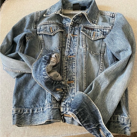 DKNY Denim Trucker Jacket Size M - Picture 8 of 10